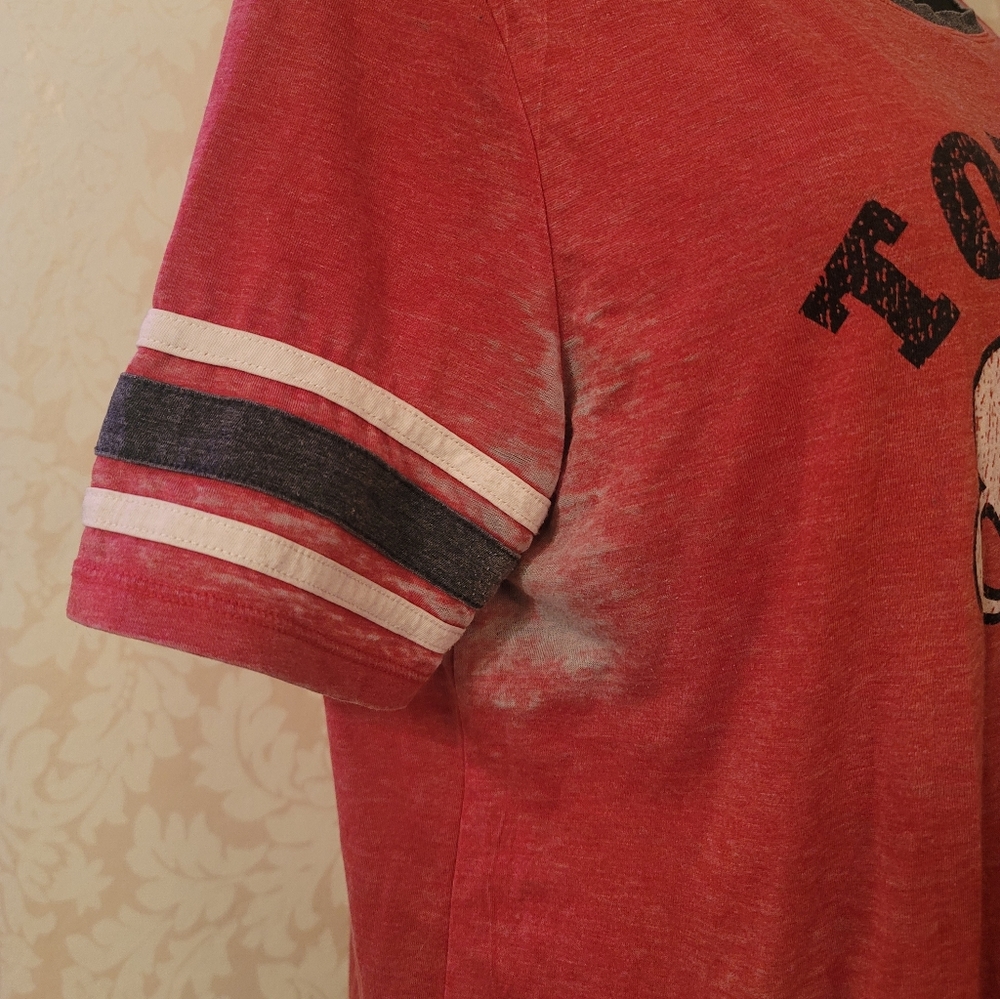 Tommy Hilfiger Varsity Style Top! Well Worn! - Picture 9 of 15